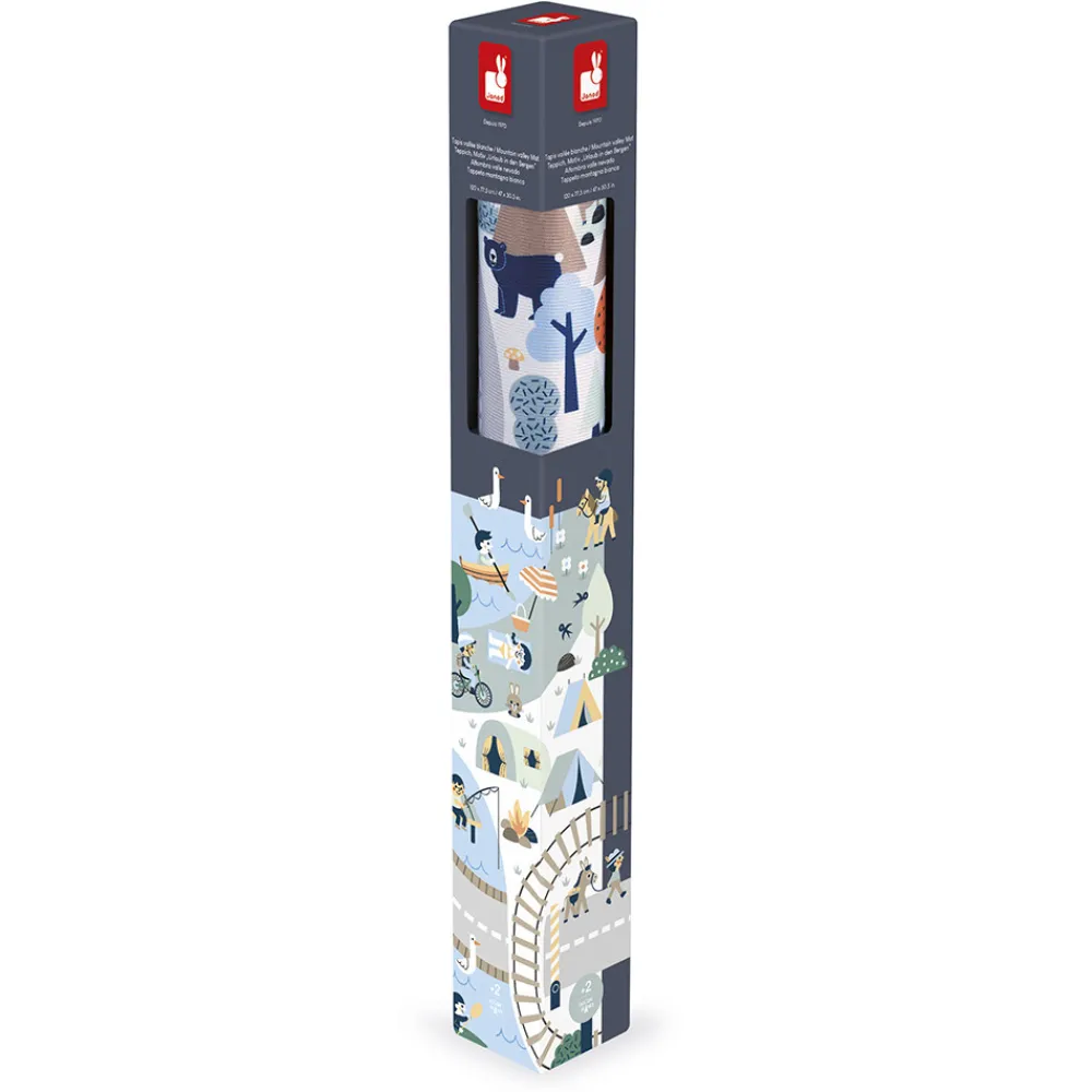 Janod Tapis & Déco|Tables & Mobilier*Tapis avec circuit Vallée blanche - Cross Roads