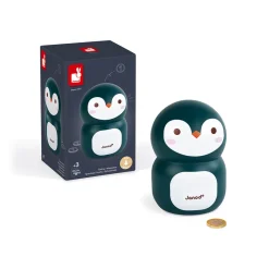 Janod Tapis & Déco*Tirelire Pingouin (bois)