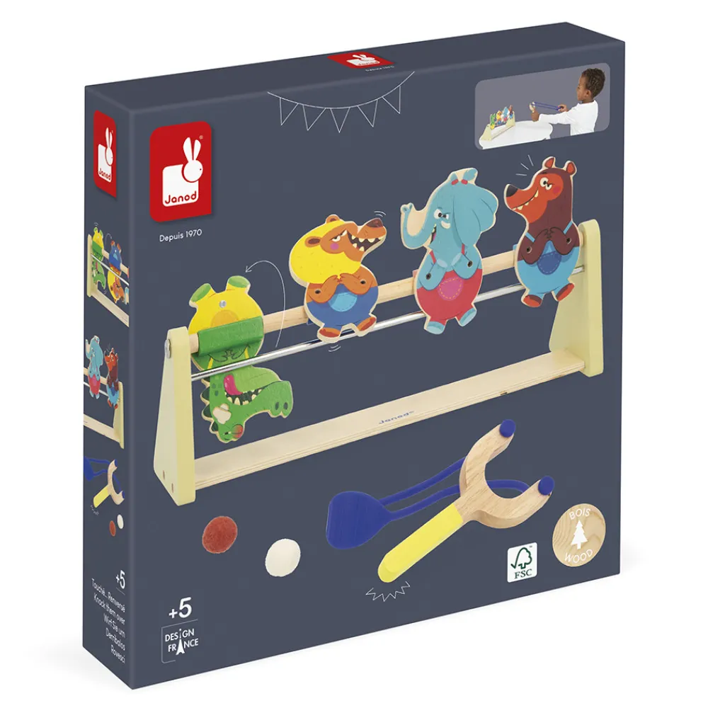 Janod Sports & Activités D'Extérieur|Jeux De Lancer*Touché … Renversé Applepop