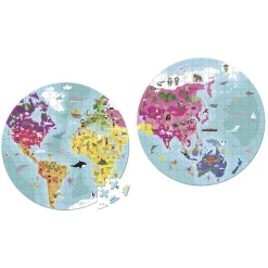 Janod Puzzles Éducatifs|Puzzles 150 À 499 Pièces*Valisette Puzzle 'Planète Bleue' 208 pièces