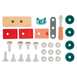 Janod Jeux De Construction|Établis, Outils & Bricolage*Voiture à Bricoler Chat Brico'Kids