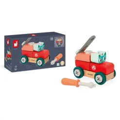 Janod Jeux De Construction|Établis, Outils & Bricolage*Voiture à Bricoler Chat Brico'Kids