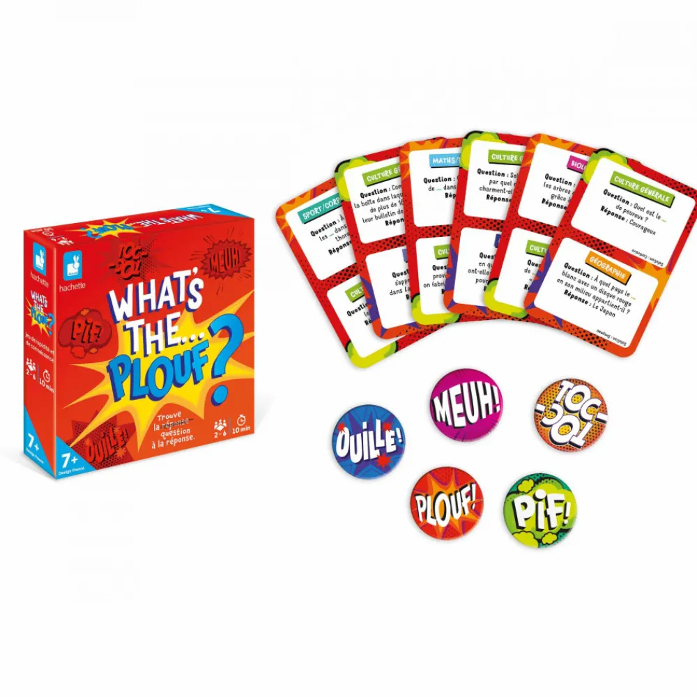 Janod Jeux De Mémoire & D'Associations|Jeux Éducatifs Primaire*What's The Plouf ? Trouve la Question à la Réponse