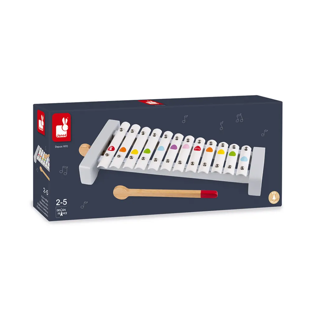 Janod Jouets Musicaux|Jouets Musicaux*Xylo métal Confetti